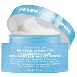 Peter Thomas Roth Water Drench Hyaluronic Cloud Rich Barrier Moisturizer 1.7 Oz