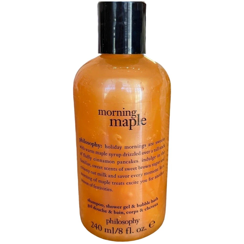 Philosophy Morning Maple Shower Gel 3 Philosophy Morning Maple Shower Gel