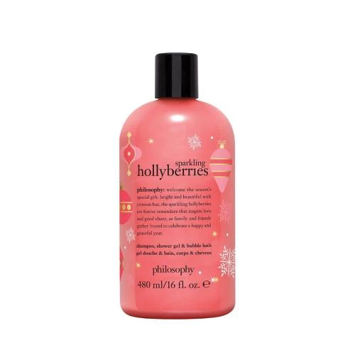 Philosophy Sparkling Hollyberries Shower Gel 16 Oz 2 Philosophy Sparkling Hollyberries Shower Gel 16 Oz