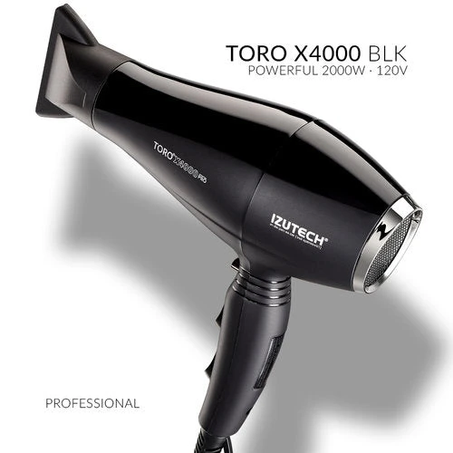 Izutech Toro X4000 Pro Hair Dryer-black 3 Izutech Toro X4000 Pro Hair Dryer-black