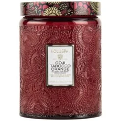 Voluspa Large Glass Candle 18 Oz
