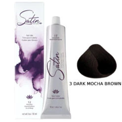Satin Hair Color 3 Oz -Image Beauty Shop Satin Hair Color 3 oz 3 Dark Mocha Brown