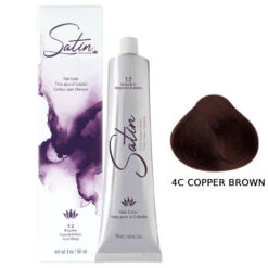 Satin Hair Color 3 Oz -Image Beauty Shop Satin Hair Color 3 oz 4 C Copper Brown