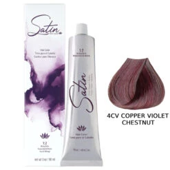 Satin Hair Color 3 Oz -Image Beauty Shop Satin Hair Color 3 oz 4 CV Copper Violet Chestnut