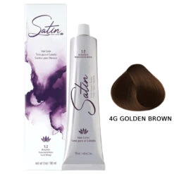 Satin Hair Color 3 Oz -Image Beauty Shop Satin Hair Color 3 oz 4 G Golden Brown