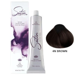 Satin Hair Color 3 Oz -Image Beauty Shop Satin Hair Color 3 oz 4 N Brown