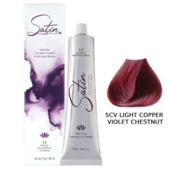 Satin Hair Color 3 Oz -Image Beauty Shop Satin Hair Color 3 oz 5 CV Light Copper Violet Chestnut