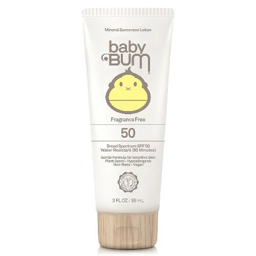 Sun Bum Baby Bum SPF 50 Mineral Sunscreen 3 Oz 3 Sun Bum Baby Bum SPF 50 Mineral Sunscreen 3 Oz