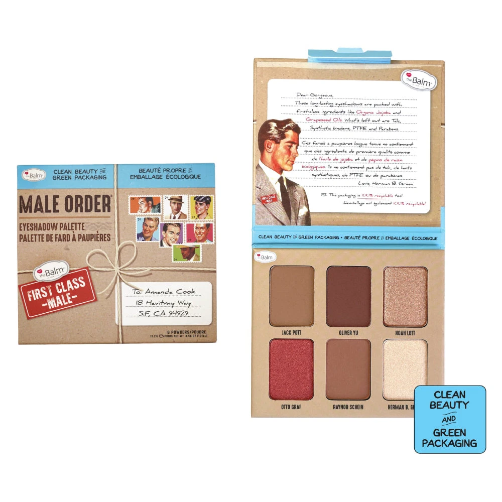 The Balm Male Order-First Class 3 The Balm Male Order-First Class