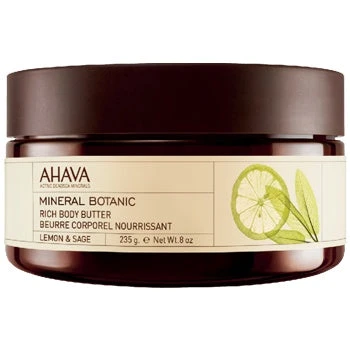 Ahava Mineral Botanic Body Butter Lemon + Sage 8 Oz 3 Ahava Mineral Botanic Body Butter Lemon + Sage 8 Oz