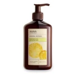 Ahava Mineral Botanic Body Lotion Pineapple And Peach 13.5 Oz