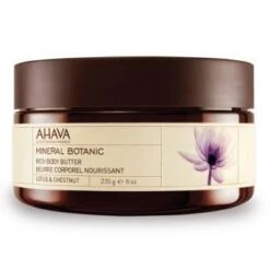 AHAVA RICH BODY BUTTER-LOTUS AND CHESTNUT 8 OZ
