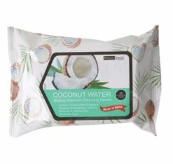 Beauty Treats Makeup Cleansing Tissues-Coconut Water 30 Ct