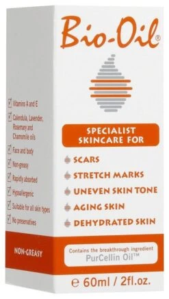 BIO OIL SCAR TREATMENT WITH PurCellin OIL 2 OZ