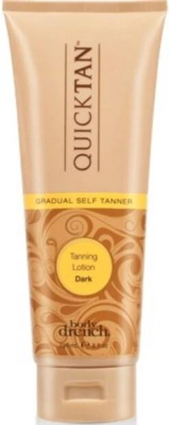 BODY DRENCH QUICK TAN GRADUAL TANNING LOTION DARK 8 OZ