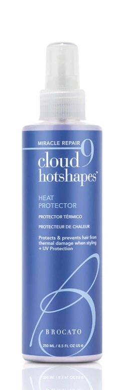 BROCATO CLOUD 9 HOTSHAPES FLAT IRON AND FINISHING SPRAY 8.5 Oz.