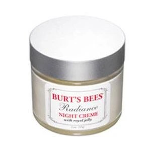 BURTS BEES RADIANCE NIGHT CREME 2 OZ 3 BURTS BEES RADIANCE NIGHT CREME 2 OZ
