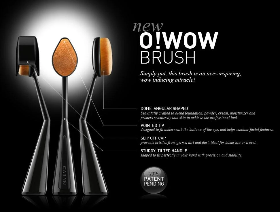 Cailyn Cosmetics O! Wow Brush With Cover 4 Cailyn Cosmetics O! Wow Brush With Cover - Image 2