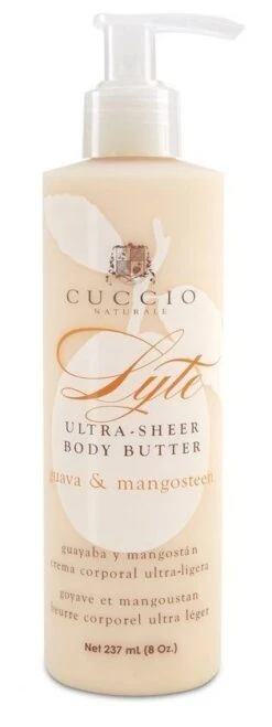 Cuccio Naturale Ultra-Sheer Body Butter-Guava And Mangosteen 8 Oz