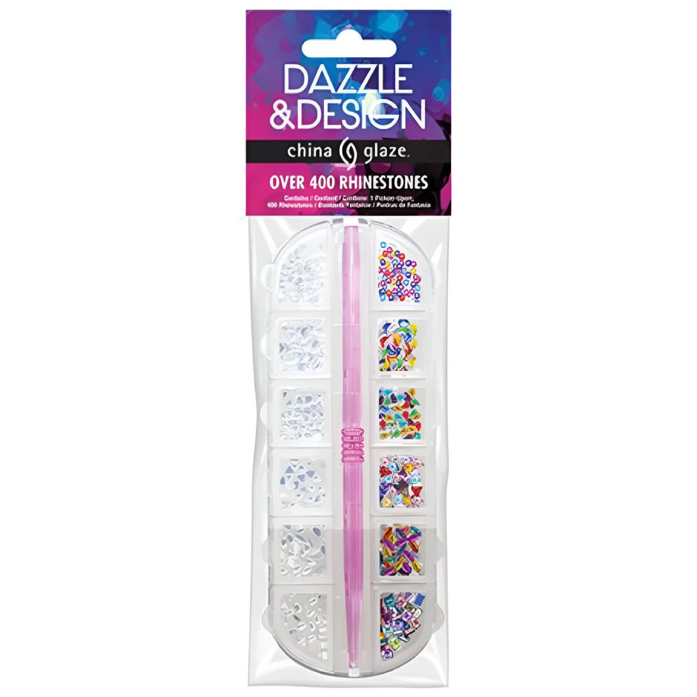 China Glaze Dazzle + Design 3 China Glaze Dazzle + Design