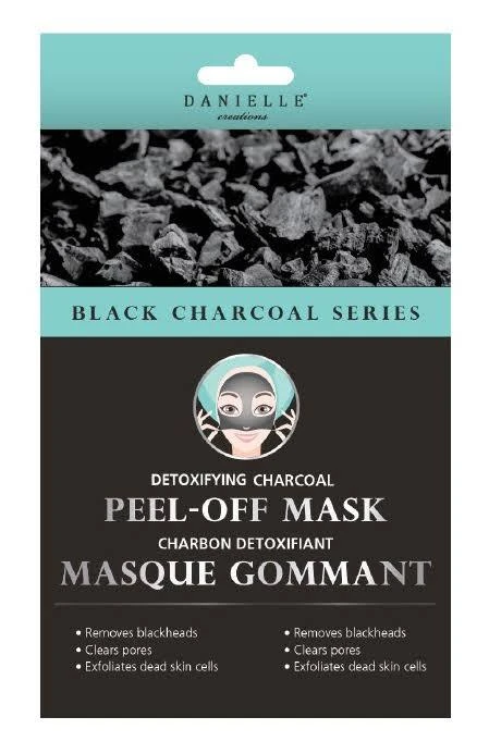 Danielle Detoxifying Charcoal Peel-Off Mask 4 Pk 3 Danielle Detoxifying Charcoal Peel-Off Mask 4 Pk