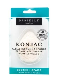 Danielle Konjac Facial Cleansing Sponge-Aloe