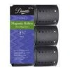 DIANE MAGNETIC ROLLER BLACK 2 1/2 IN.-6CT. -Image Beauty Shop diane magnetic roller black 2 1 2 in 6ct 1