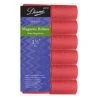 DIANE MAGNETIC ROLLERS RED 1 1/2 IN.-12CT. -Image Beauty Shop diane magnetic rollers red 1 1 2 in 12ct 1