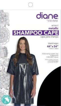 Diane Metallic Shampoo Cape Black