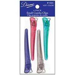 DIANE SMALL COMBO CLIPS 4-PACK