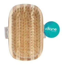 Diane Strap Bath Brush-100% Boar Bristle 4 1/4 In