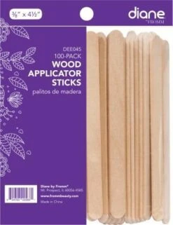 Diane Wood Applicator Sticks 100 Count