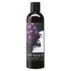 Earthly Body Edible Massage Oil Gushing Grape 8 Oz -Image Beauty Shop earthly body edible massage oil gushing grape 8 oz 1