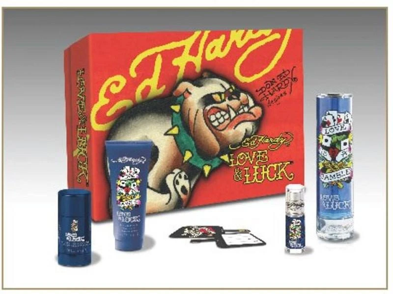 ED HARDY Mens Love & Luck Gift Set 5 Pc Set 3 ED HARDY Mens Love & Luck Gift Set 5 Pc Set