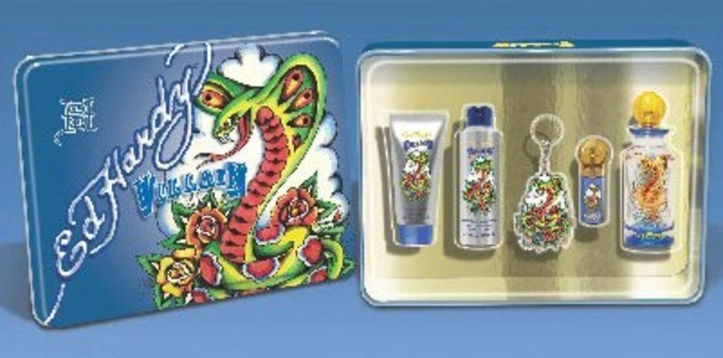 ED HARDY VILLAIN MEN`S GIFT SET 3 ED HARDY VILLAIN MEN`S GIFT SET