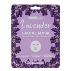 Beauty Treats Lavender Facial Mask- 1 Sheet