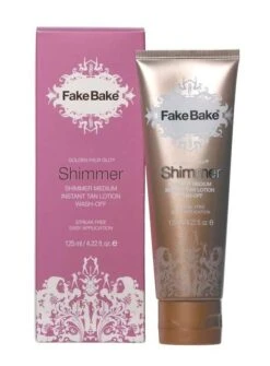 FAKE BAKE GOLDEN FAUX GLO-SHIMMER 4.22 OZ