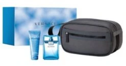 GIANNI VERSACE EAU FRAICHE MEN`S TROUSSE GIFT SET 3-PIECE