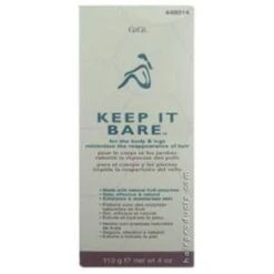 GIGI KEEP IT BARE-BODY AND LEG 4 OZ 0737