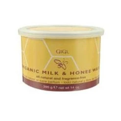 GIGI ORGANIC MILK AND HONEE WAX 14 OZ.