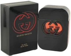 GUCCI GUILTY BLACK WOMEN`S EAU DE TOILETTE SPRAY 2.5 OZ