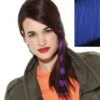 HAIR U WEAR CLIP-IN BRIGHT STRIPES 16 INCH BLUE/BLACK -Image Beauty Shop hair u wear clip in bright stripes 16 inch blue black 1