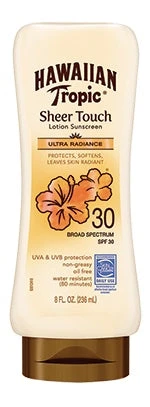 HAWAIIAN TROPIC SHEER TOUCH LOTION SPF 30 8 OZ