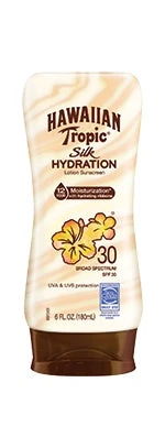 HAWAIIAN TROPIC SILK HYDRATION LOTION SUNSCREEN SPF30 6 OZ