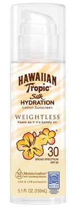 Hawaiian Tropic Silk Hydration Weightless Lotion SPF 30 5.1 Oz 3 Hawaiian Tropic Silk Hydration Weightless Lotion SPF 30 5.1 Oz
