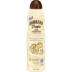 Hawaiian Tropic Silk Hydration Weightless Spray SPF15 6.0 Oz