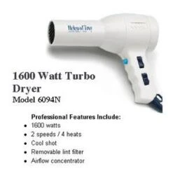 HELEN OF TROY HAIR DRYER WITH COLD SHOT 1600W 6094