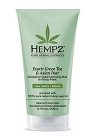 Hempz Exotic Green Tea And Asian Pear Mud And Body Mask 6.7 Oz 3 Hempz Exotic Green Tea And Asian Pear Mud And Body Mask 6.7 Oz
