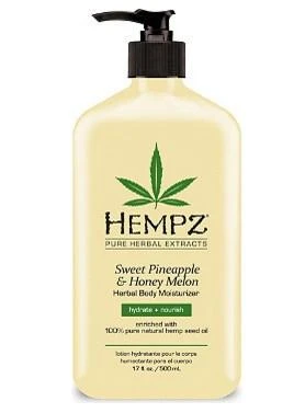 HEMPZ Sweet Pineapple And Honey Melon Herbal Body Moisturizer 17 Oz 3 HEMPZ Sweet Pineapple And Honey Melon Herbal Body Moisturizer 17 Oz