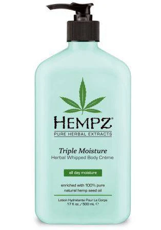 Hempz Triple Moisture Herbal Whipped Body Creme 17 Oz 3 Hempz Triple Moisture Herbal Whipped Body Creme 17 Oz